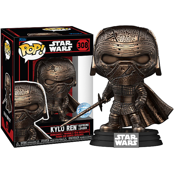 Funko Pop! Television Star Wars Kylo Ren Supreme Leader 308 Exclusivo