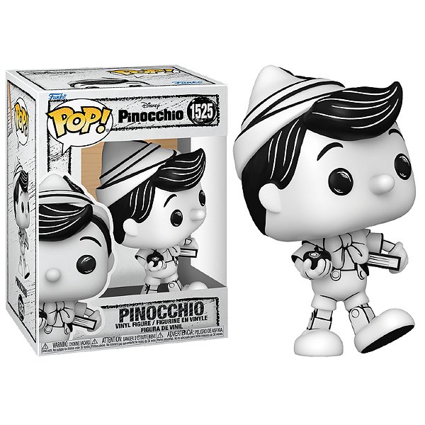 Funko Pop! Sketched / Desenho Feito A Mão Disney Pinoquio 1525