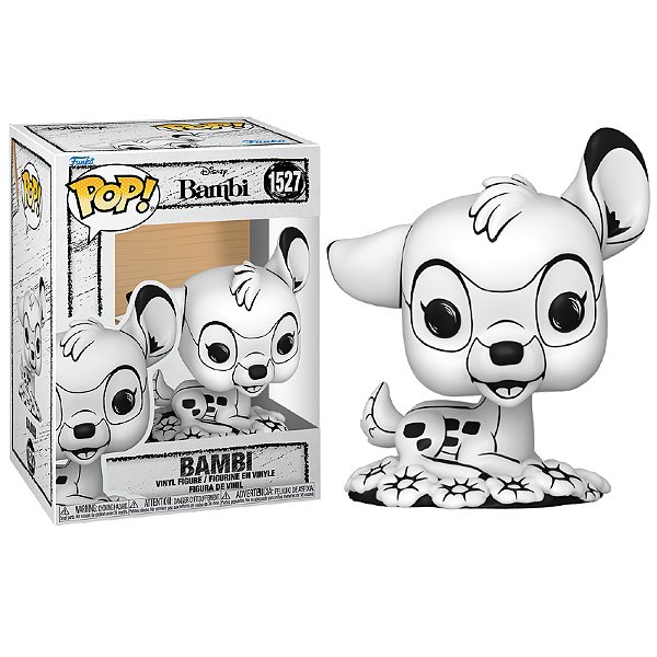 Funko Pop! Sketched / Desenho Feito A Mão Disney Bambi 1527