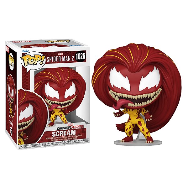 Funko Pop! Marvel Homem Aranha / Spider Man 2 Scream 1026