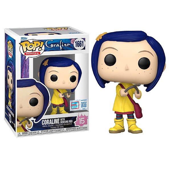 Funko Pop! Filme Coraline With Dowsing Rod 1661 Exclusivo