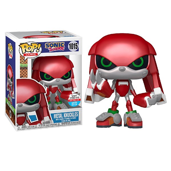 Funko Pop! Games Sonic The Hedgehog Metal Knuckles 1015 Exclusivo