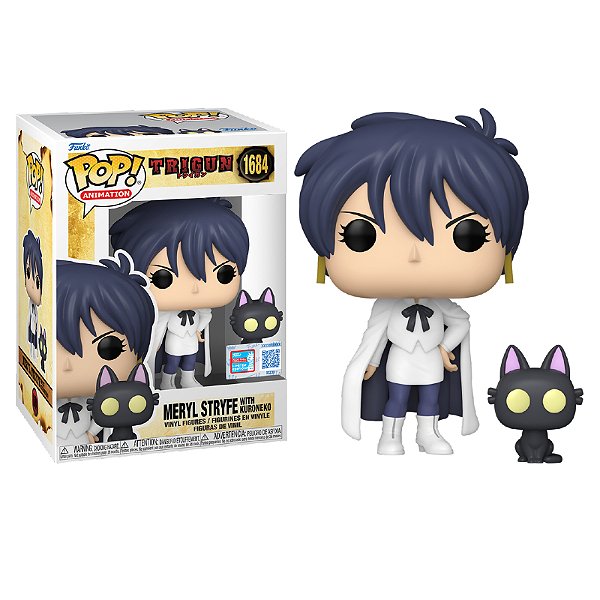 Funko Pop! Animation Trigun Meryl Stryfe and Kuroneko 1684 Exclusivo NYCC 2024
