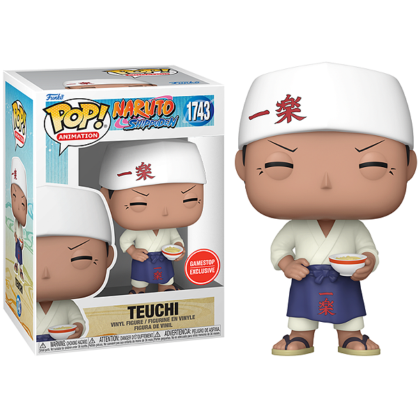 Funko Pop! Animation Naruto Shippuden Teuchi 1743 Exclusivo