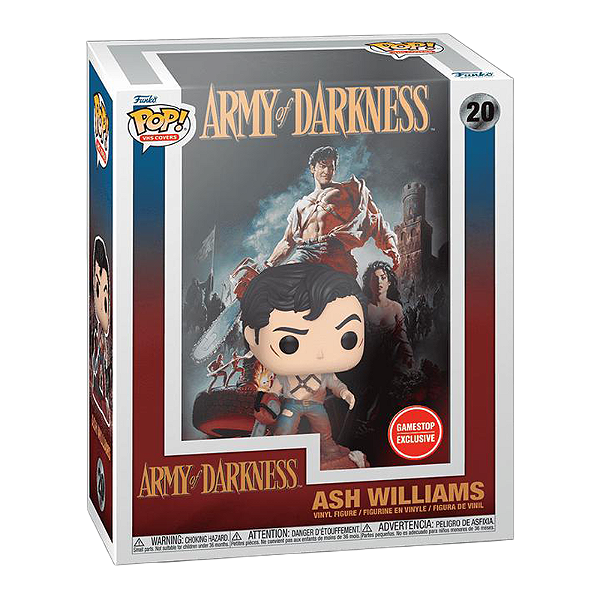 Funko Pop! VHS Covers Terror Uma Noite Alucinante Ash Williams 20 Exclusivo