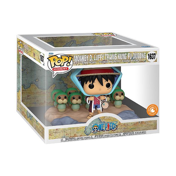 Funko Pop! Animation One Piece Monkey D. Luffy Trains Kung Fu Dugong 1637 Exclusivo