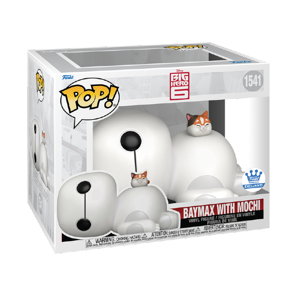 Funko Pop! Animation Disney Big Hero Baymax With Mochi 1541 Exclusivo