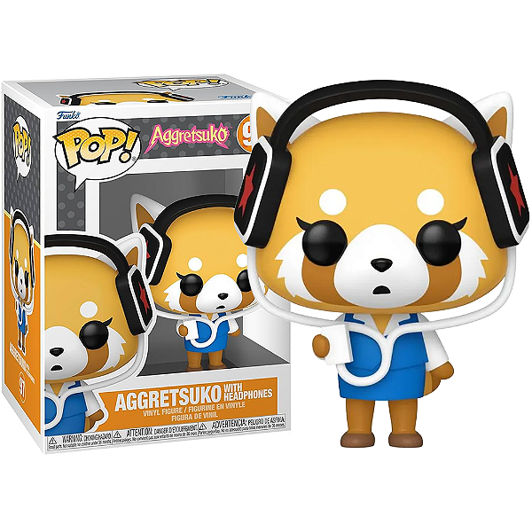Funko Pop! Animation Aggretsuko With Headphones 97