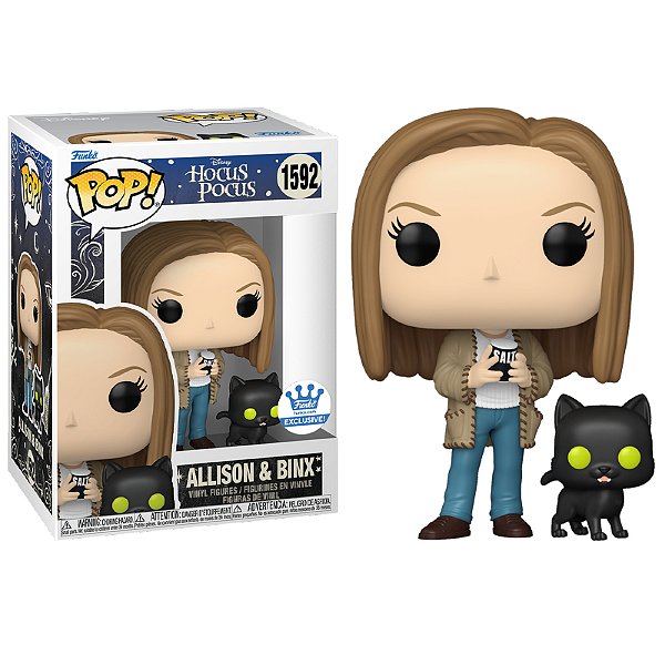 Funko Pop! Disney Abracadabra / Hocus Pocus Allison & Binx 1592 Exclusivo