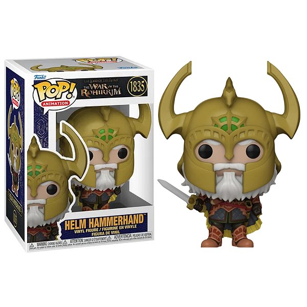 Funko Pop! Animation The Lord Of The Rings / O Senhor Dos Aneis Helm Hammerhand 1835