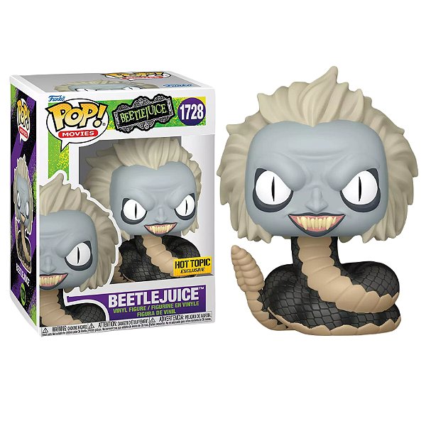 Funko Pop! Filme Beetlejuice / Os Fantasmas Se DivertemBeetlejuice 1728 Exclusivo