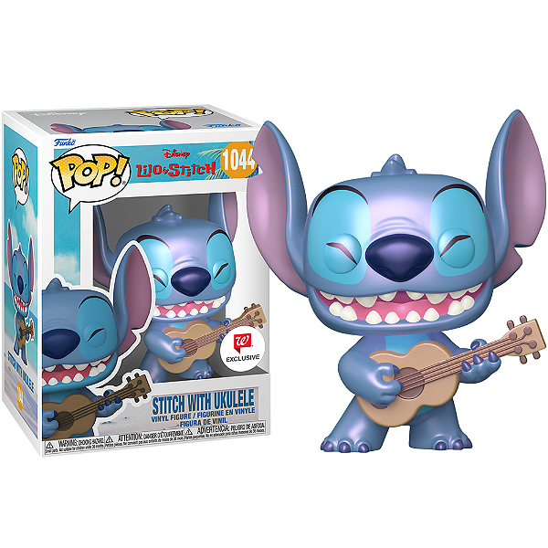 Funko Pop! Disney Lilo & Stitch Stitch With Ukulele 1044 Exclusivo