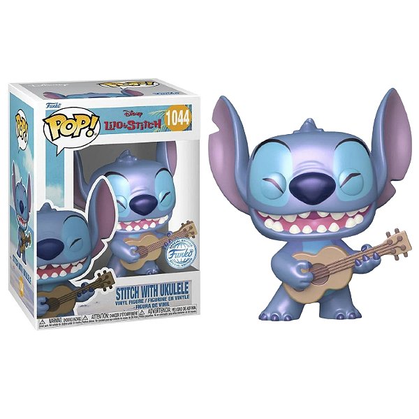 Funko Pop! Disney Lilo & Stitch Stitch With Ukulele 1044 Exclusivo