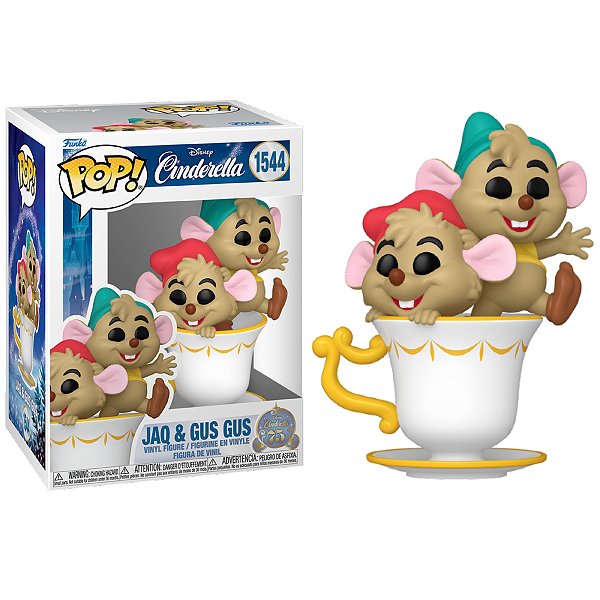 Funko Pop! Disney Princesa Cinderella Jaq & Gus Gus 1544