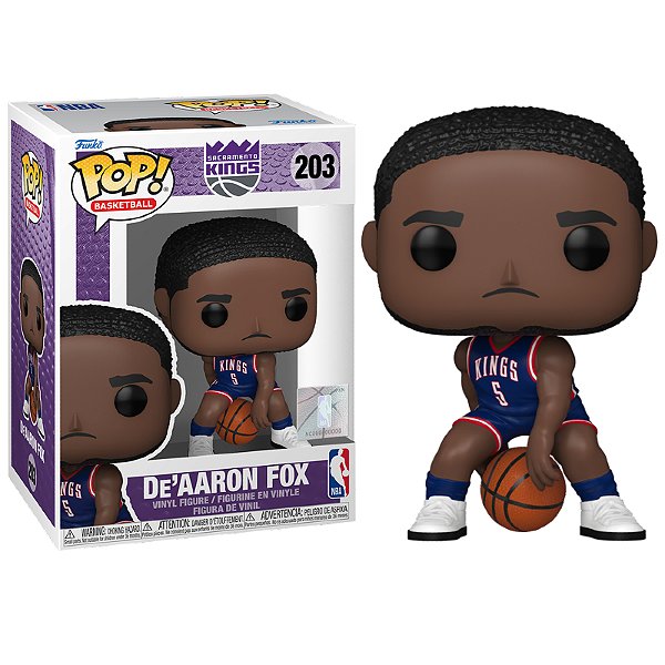 Funko Pop! Basketball NBA Sacramento Kings De’Aaron Fox 203 Exclusivo