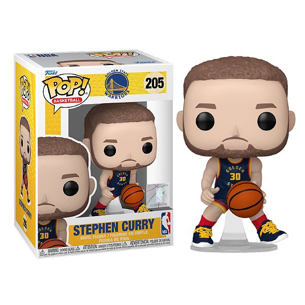 Funko Pop! Basketball NBA Golden State Warriors Stephen Curry 205