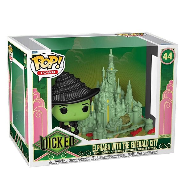 Funko Pop! Town Filme Wicked Elphaba With Emerald City 44