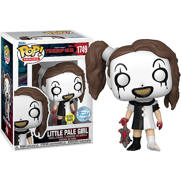 Funko Pop! Filme Terror Terrifier Little Pale Girl 1749 Exclusivo Glow