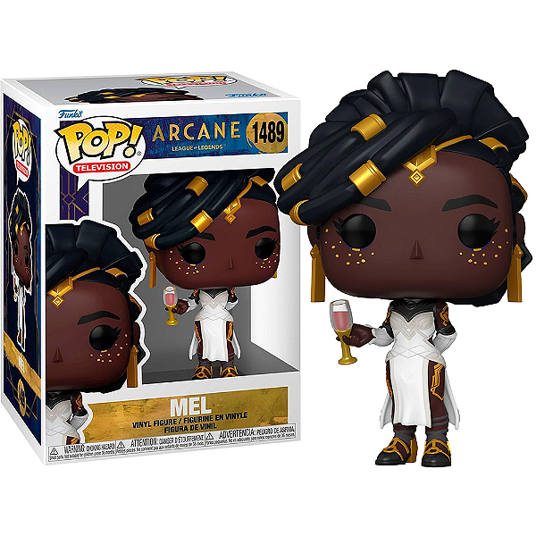 Funko Pop! Television Arcane League Of Legends Mel 1489 * CAIXA DANIFICADA
