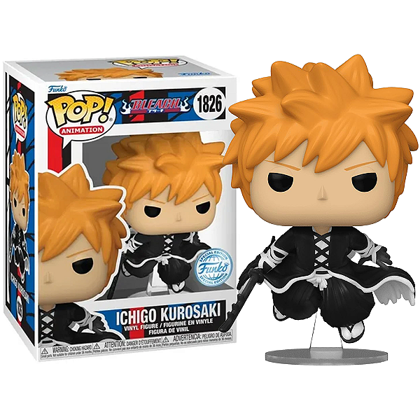 Funko Pop! Animation Bleach Ichigo Kurosaki 1826 Exclusivo