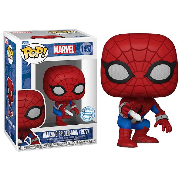 Funko Pop! Marvel Homem Aranha / Spider Man 1977 1452 Exclusivo