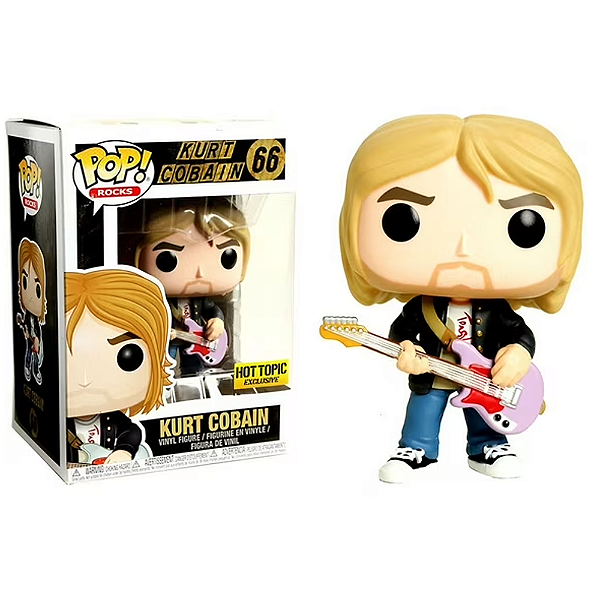 Funko Pop! Rocks Kurt Cobain 66 Exclusivo