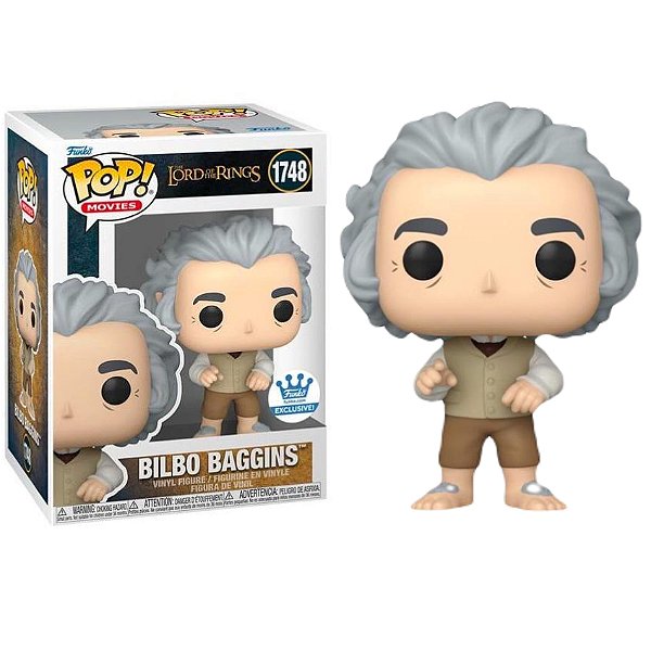 Funko Pop! Filme The Lord Of The Rings / O Senhor Dos Aneis Bilbo Baggins 1748 Exclusivo