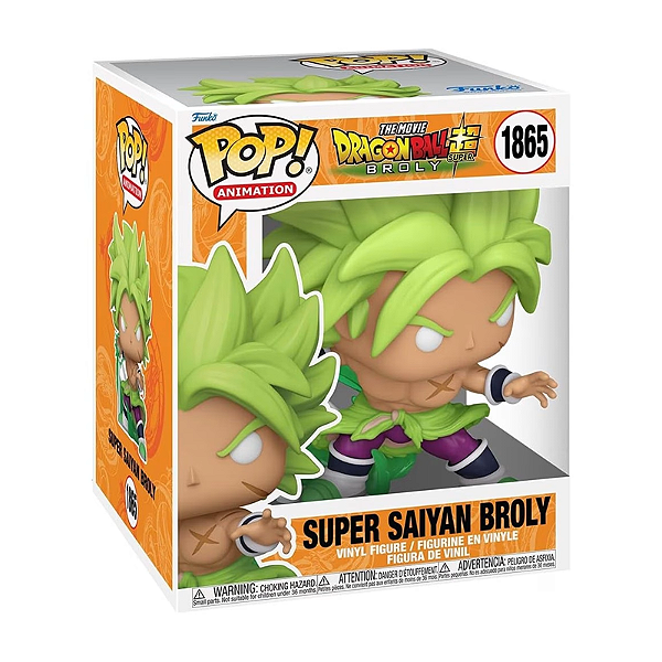 Funko Pop! Animation Dragon Ball Super Saiyan Broly 1865