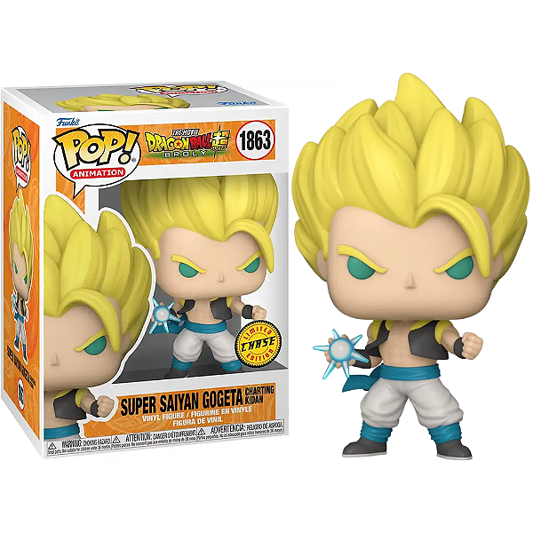 Funko Pop! Animation Dragon Ball Super Saiyan Gogeta 1863 Exclusivo Chase
