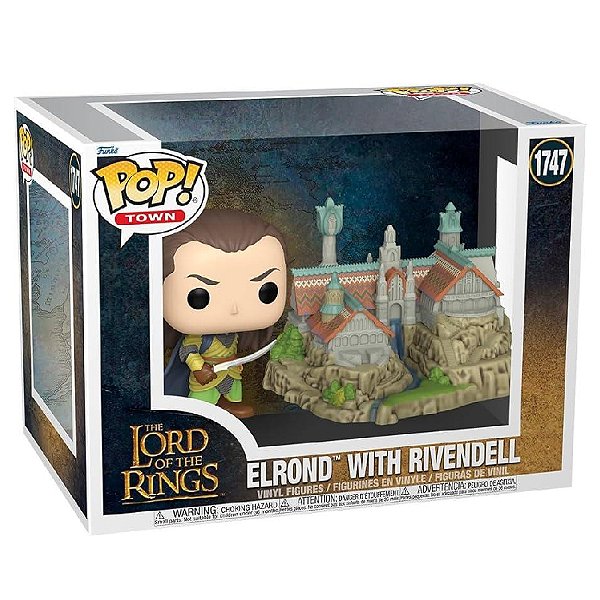 Funko Pop! Filme The Lord Of The Rings / O Senhor Dos Aneis Elrond With Rivendell 1747