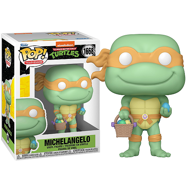 Funko Pop! Television As Tartarugas Ninjas Michelangelo 1668