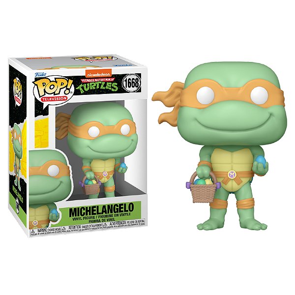 Funko Pop! Television As Tartarugas Ninja Michelangelo 1668