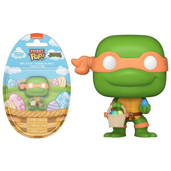 Pocket Pop! Egg As Tartarugas Ninja Michelangelo