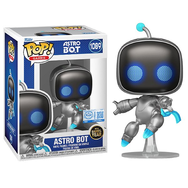 Funko Pop! Games PlayStation Astro Bot 1089 Exclusivo