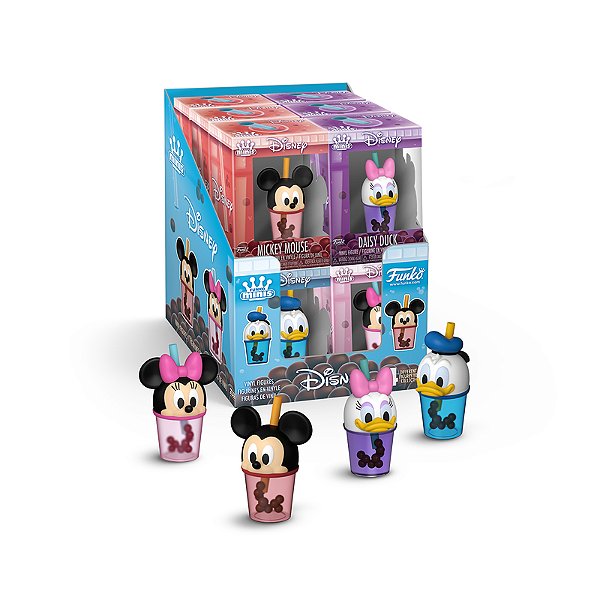 Funko Pop! Minis Disney Mickey Mouse, Minnie Mouse, Donald Duck And Daisy Duck
