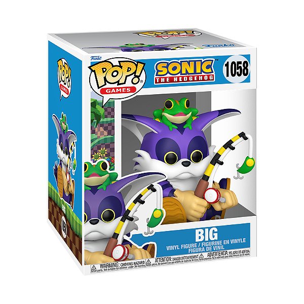 Funko Pop! Games Sonic The Hedgehog Big 1058