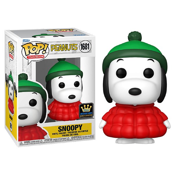 Funko Pop! Television Peanuts Snoopy 1681 Exclusivo
