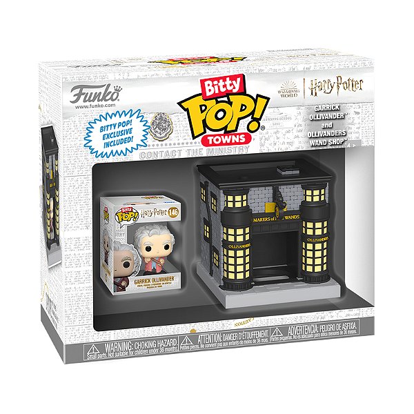 Funko Bitty Pop! Towns Harry Potter Town Garrick Ollivander And Ollivanders