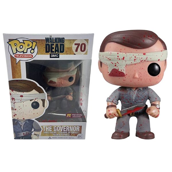 Funko Pop! Television The Walking Dead The Governor 70 Exclusivo