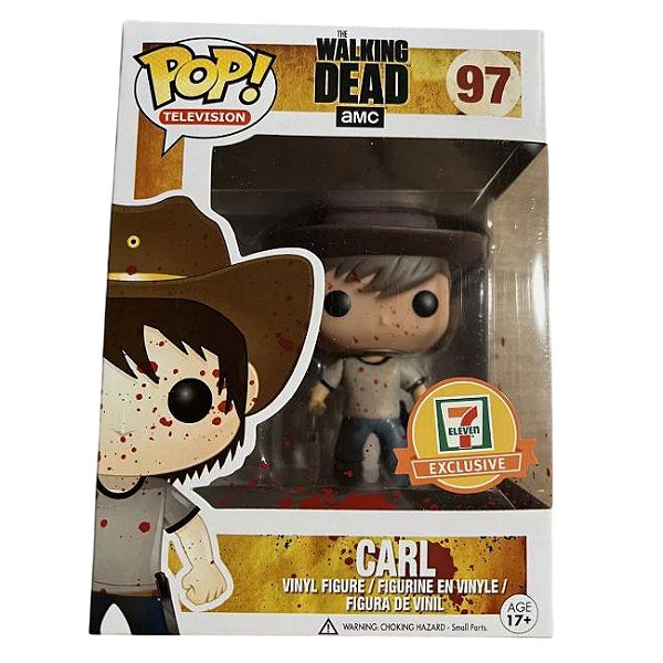Funko Pop! Television The Walking Dead Carl 97 Exclusivo