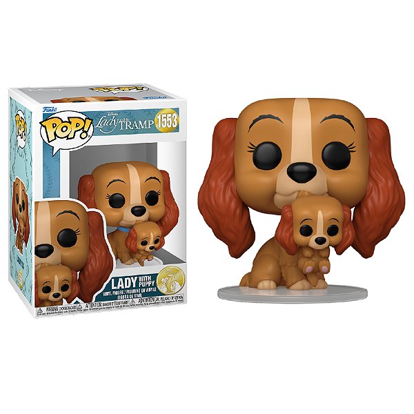 Funko Pop! Disney A Dama e o Vagabundo Lady With Puppy 1553