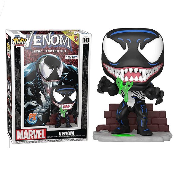 Funko Pop! Comic Covers Marvel Venom 10 Exclusivo