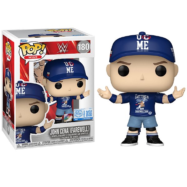 Funko Pop! WWE John Cena Farewell 180 Exclusivo