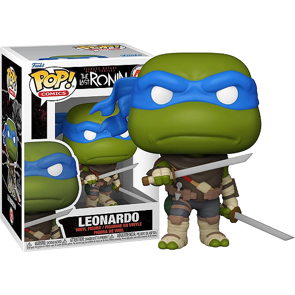 Funko Pop! Comics As Tartarugas Ninjas Leonardo 43