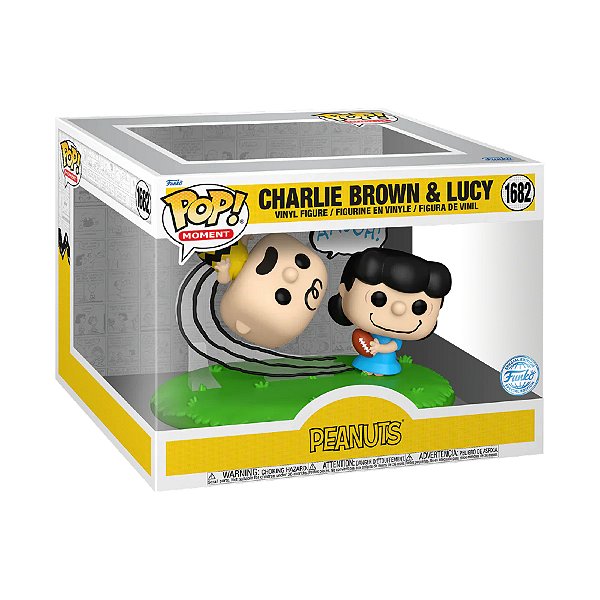 Funko Pop! Moment Snoopy Peanuts Charlie Brown & Lucy 1682 Exclusivo