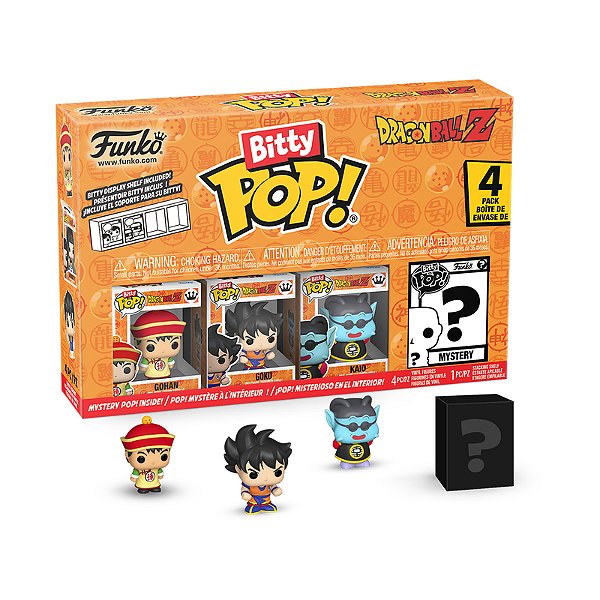 Funko Bitty Pop! Animation Dragon Ball Gohan, Raditz, Kaio + Surpresa