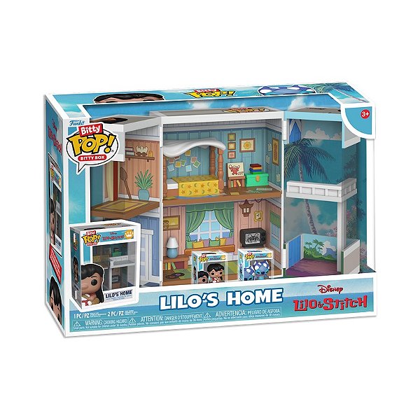 Funko Bitty Pop! Disney Lilo & Stitch Lilo’s Home + 2 Bitty Pop
