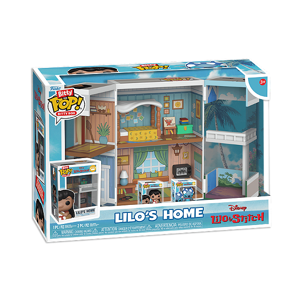 Funko Bitty Box! Disney Lilo & Stitch Lilo’s Home + 2 Bitty Pop