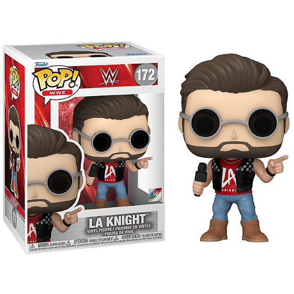Funko Pop! WWE LA Knight 172 Exclusivo