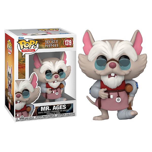 Funko Pop! Filme A Ratinha Valente Mr Ages 1319